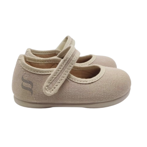 Merceditas BAREFOOT lino beige