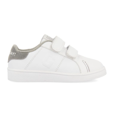 Deportiva blanca doble velcro