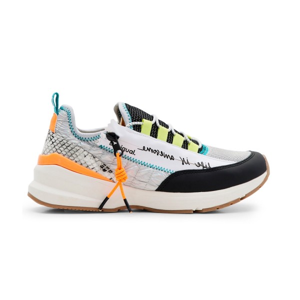 Deportiva sneaker runner patch cremallera