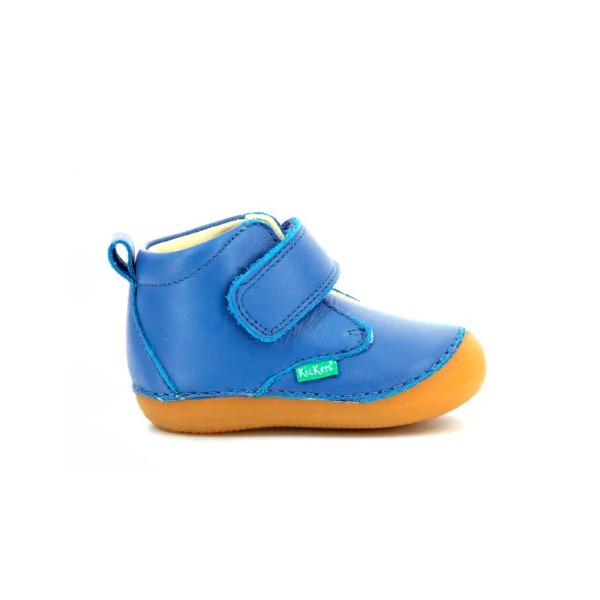 botita kickers piel marino velcro